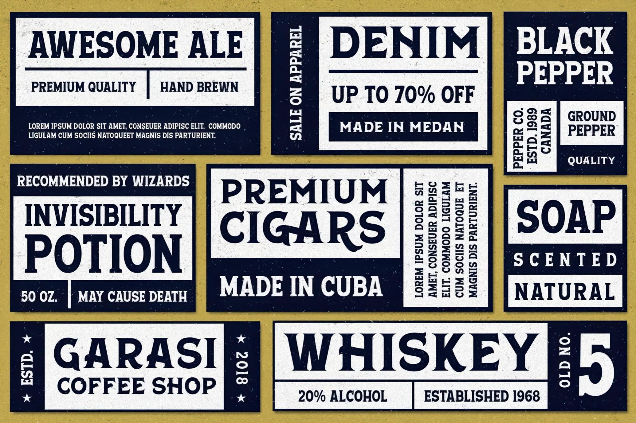 Aerohate Typeface & Extras