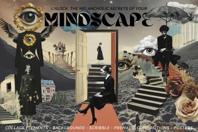 MINDSCAPE — Inner World Collage Kit