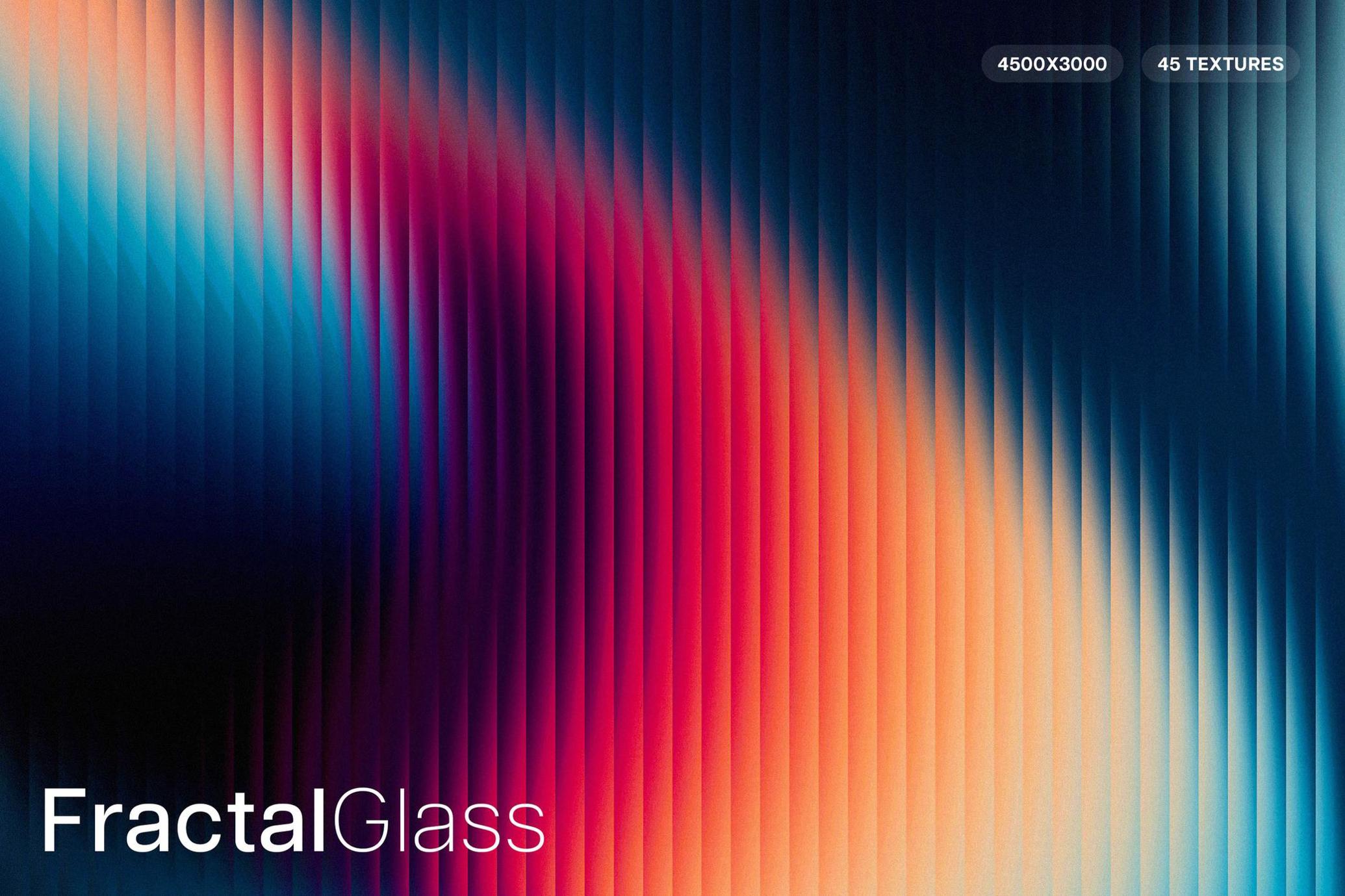 Fractal Glass Gradients