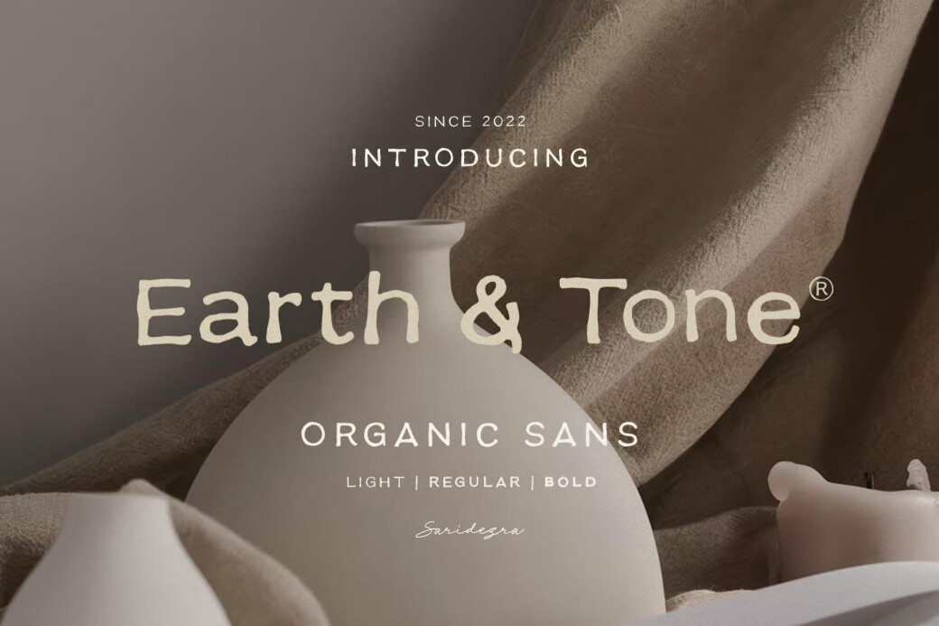 Earth Tone — Organic Sans Family