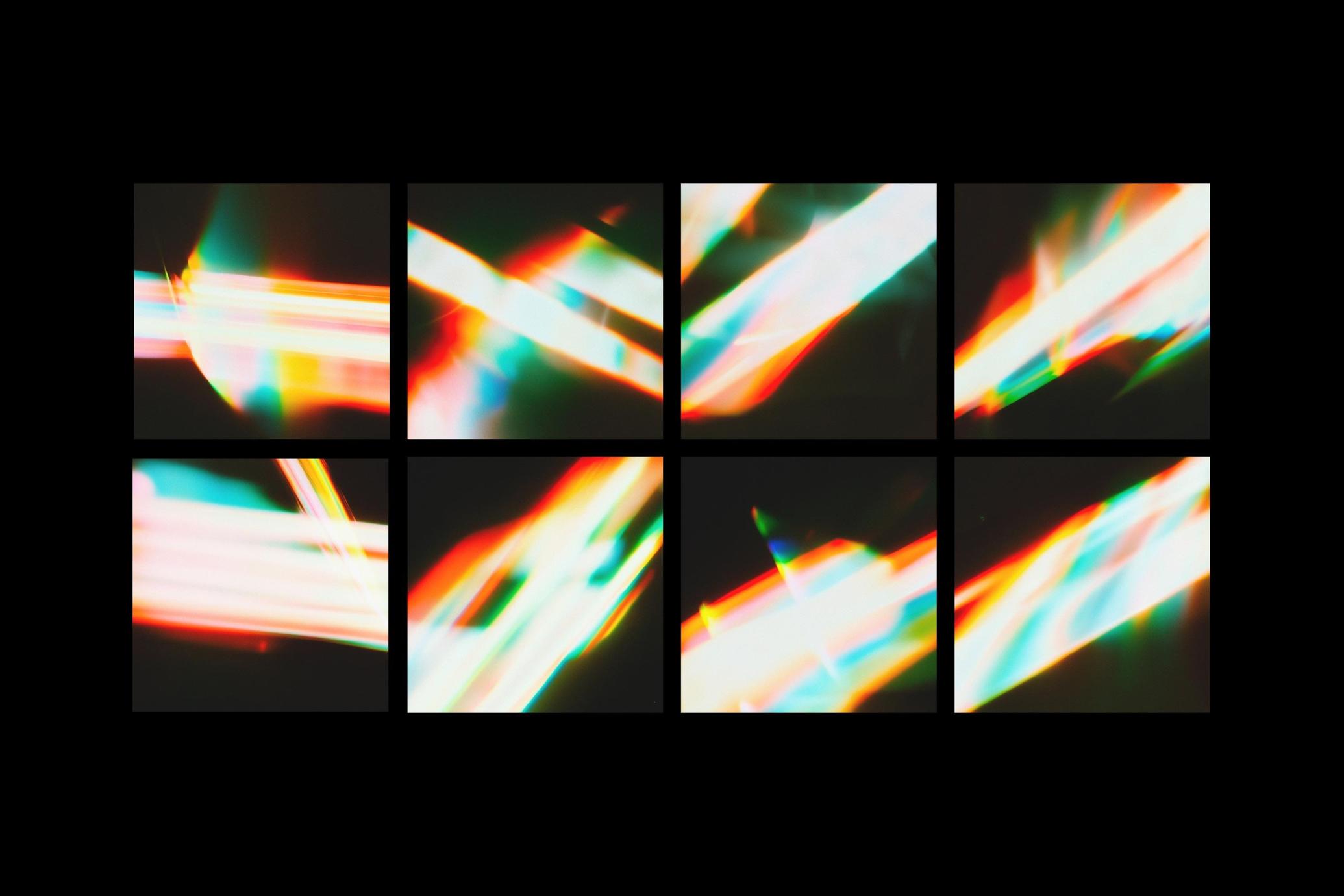 Vibrant Light Leaks Overlays