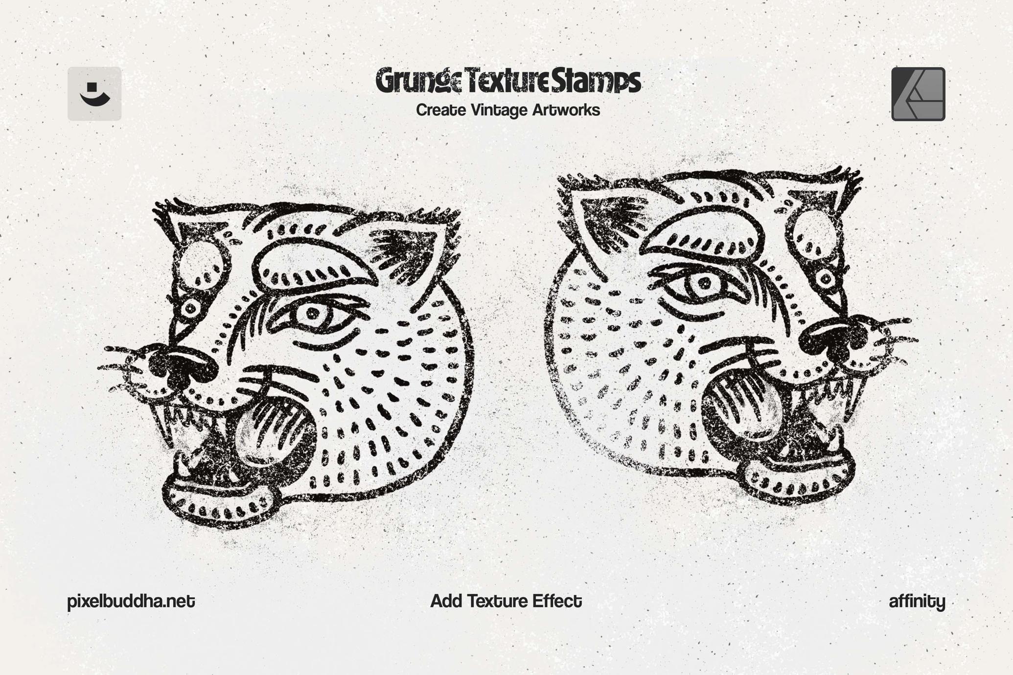 Grunge Stamp Affinity Brushes