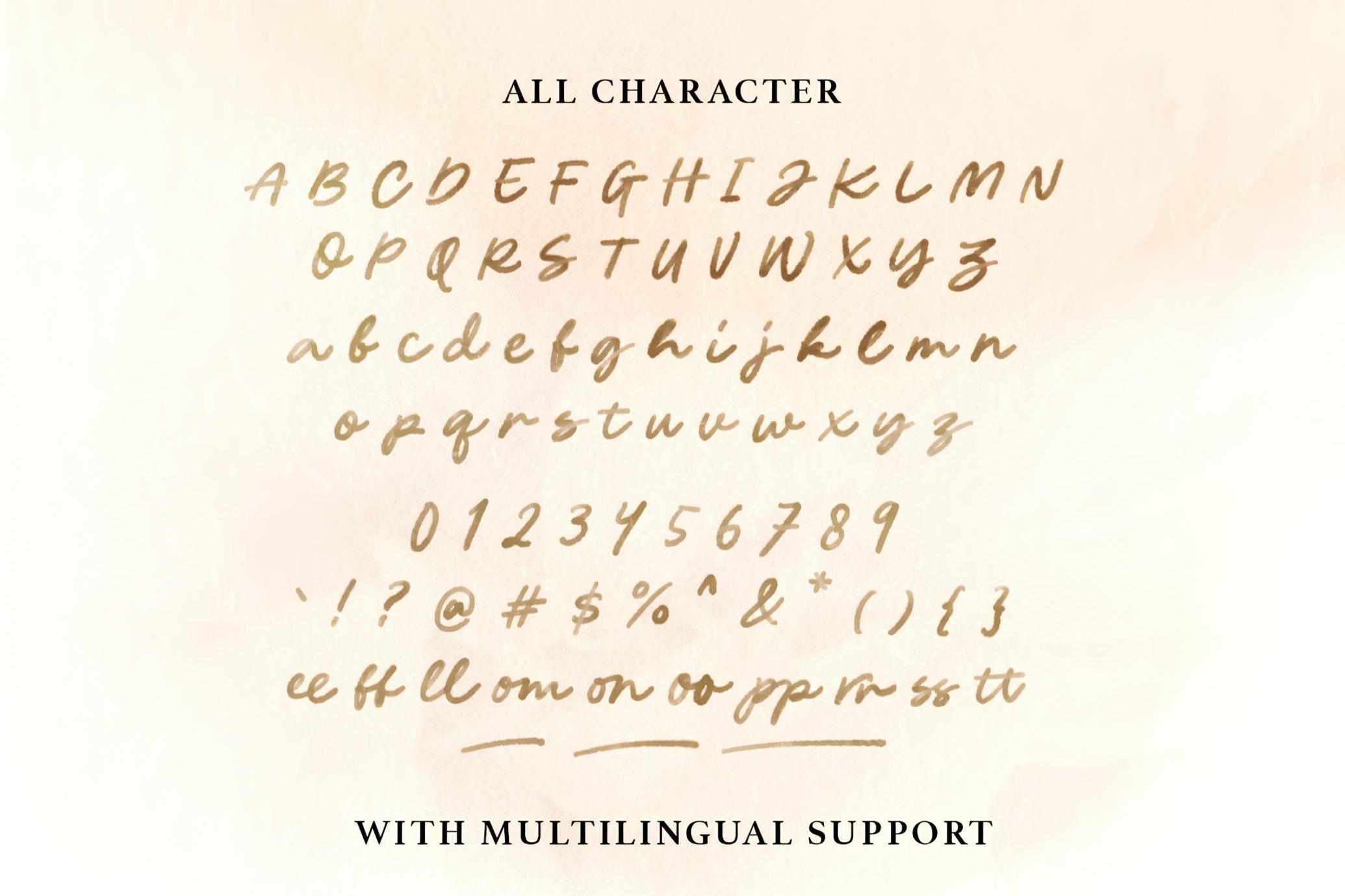 Bon Appetit — SVG Script Font