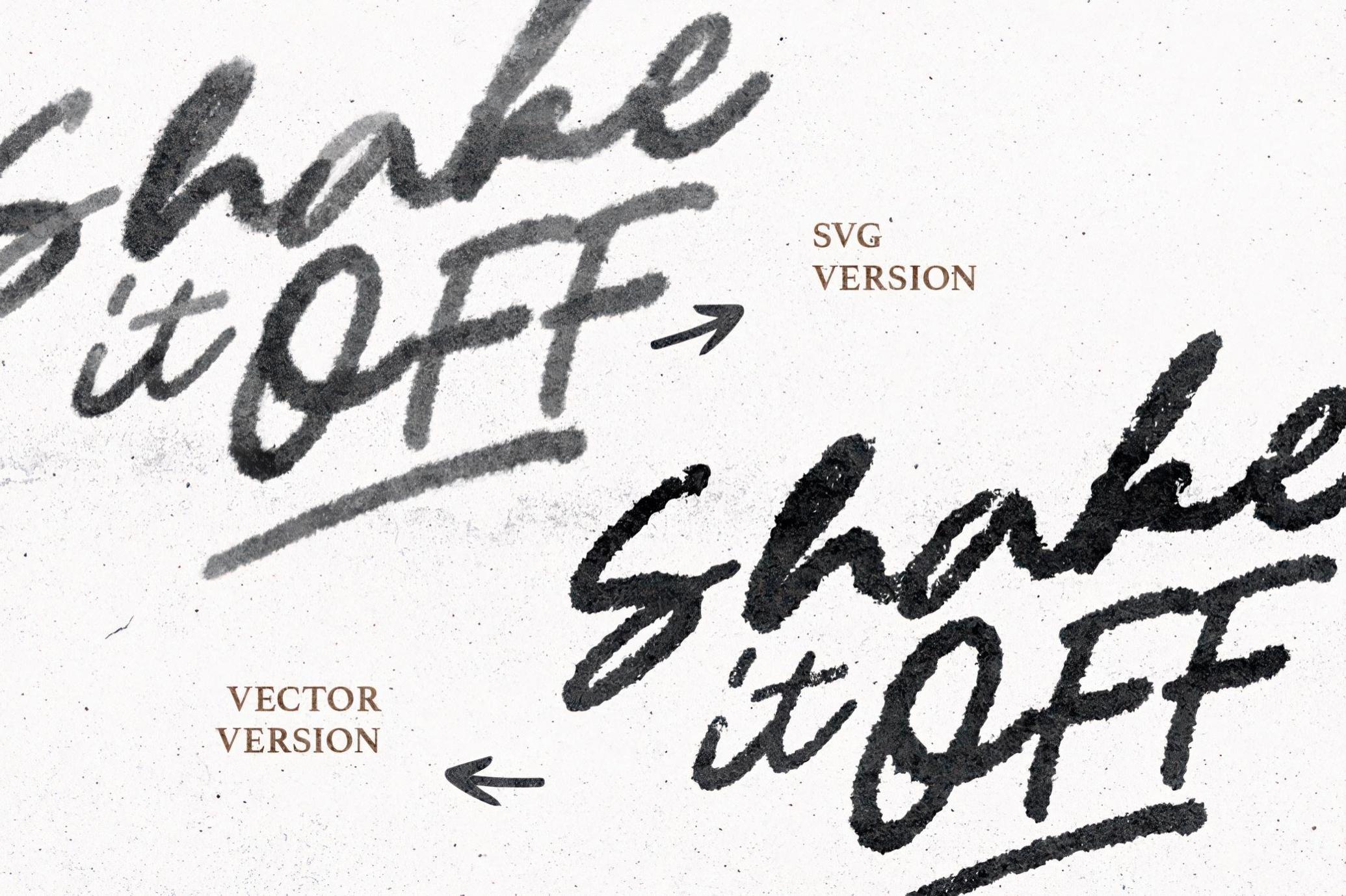 Bon Appetit — SVG Script Font