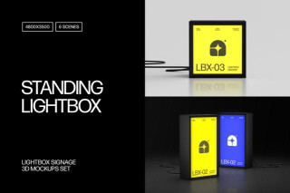 Lightbox Signage Mockups