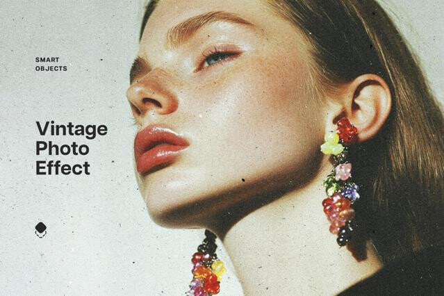 Vintage Glow Photo Effect