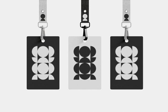 Displayed ID Cards Mockup