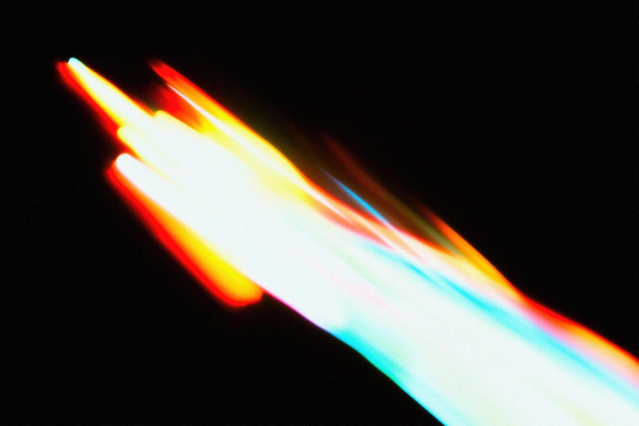 Rainbow Light Leaks Overlay Pack