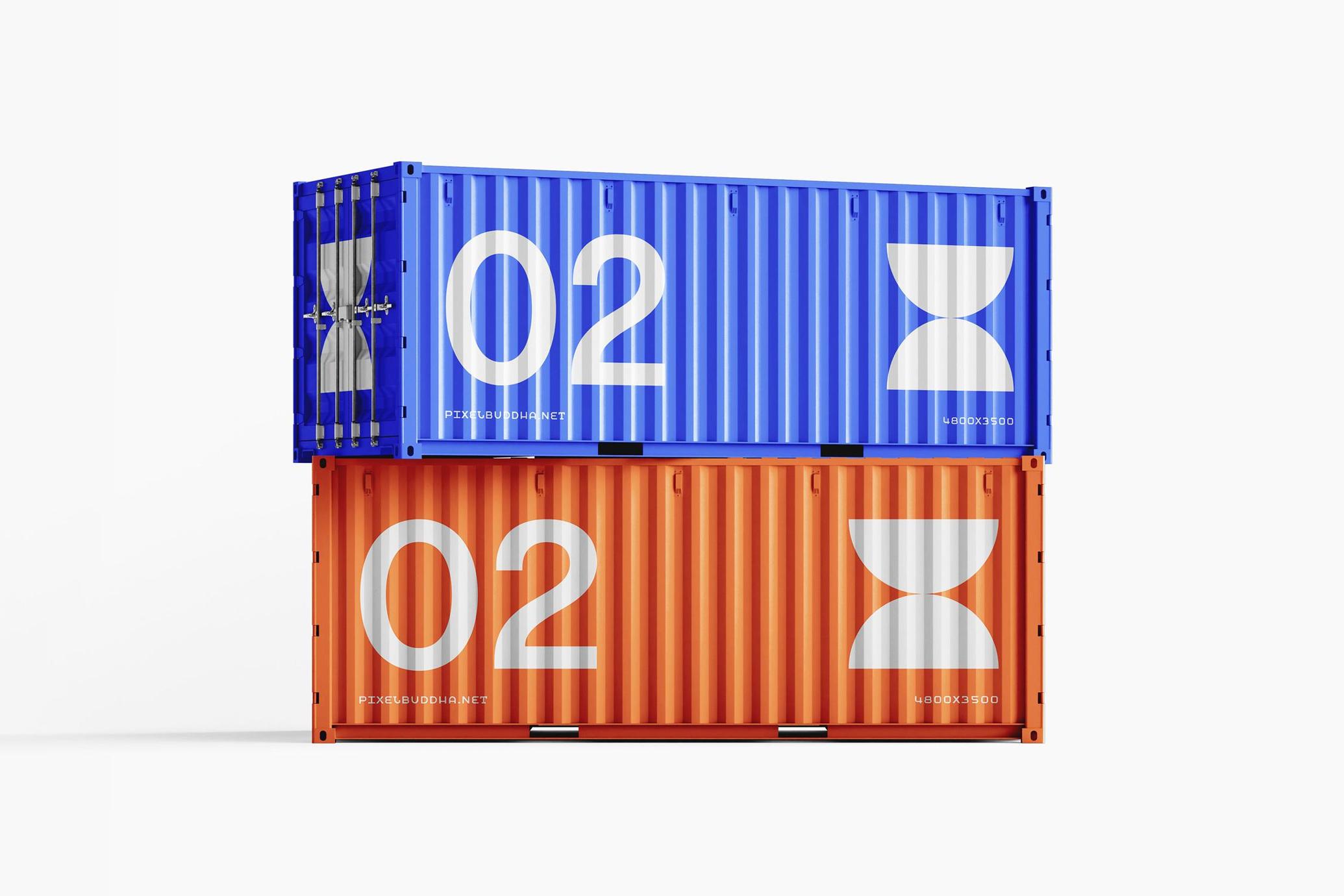 Cargo: Shipping Container Mockups