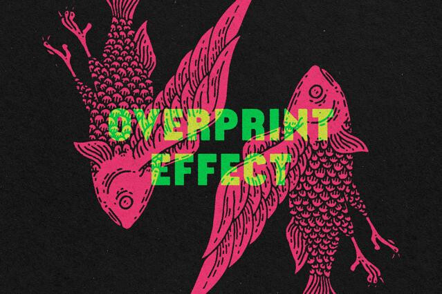 Toxic Vintage Overprint Effect
