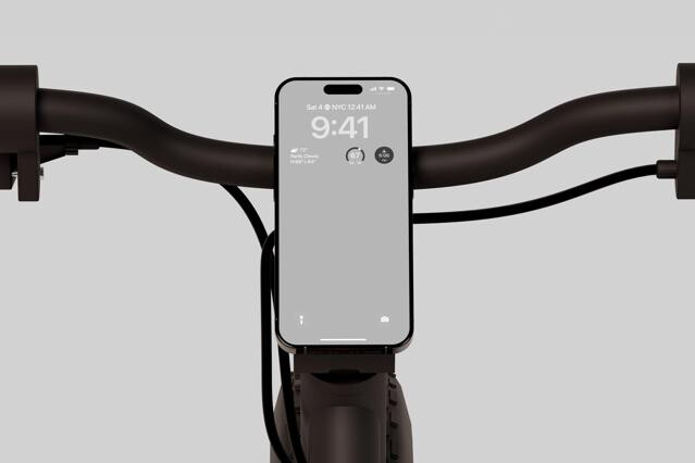 Bicycle Frame iPhone 16 Pro Mockup