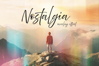 Nostalgia Light Leak Photo Effect