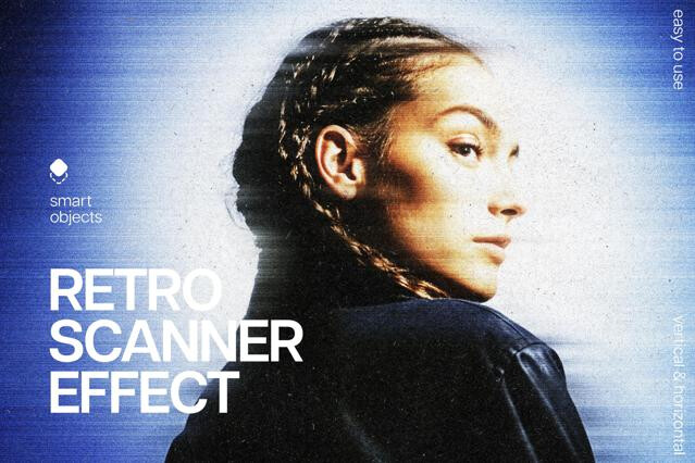 Retro Scanner Photo Effect
