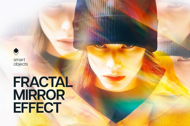 Fractal Mirror Photo Effect