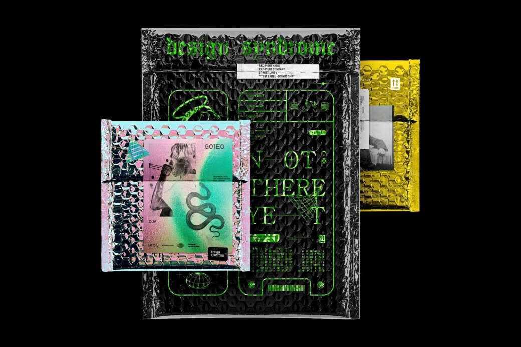 Metallic Mailer Mockup Pack