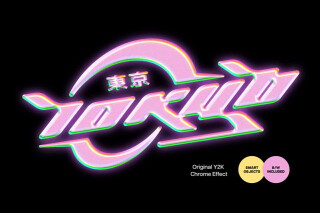 Dreamy Prismatic Chrome Effect