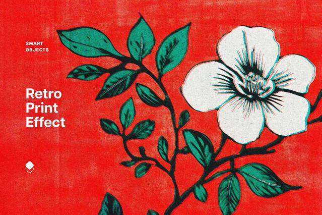 Old Printer Design Effect