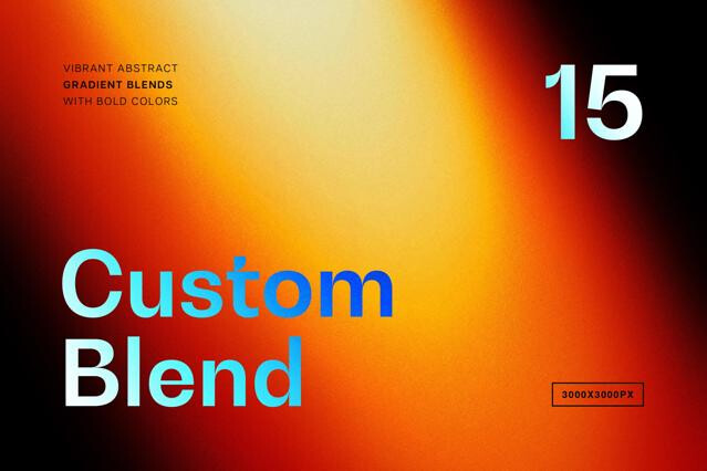 Lava Gradient Custom Blend
