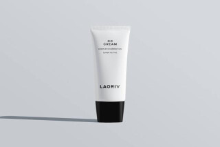 Hand Cream Tube Mockup
