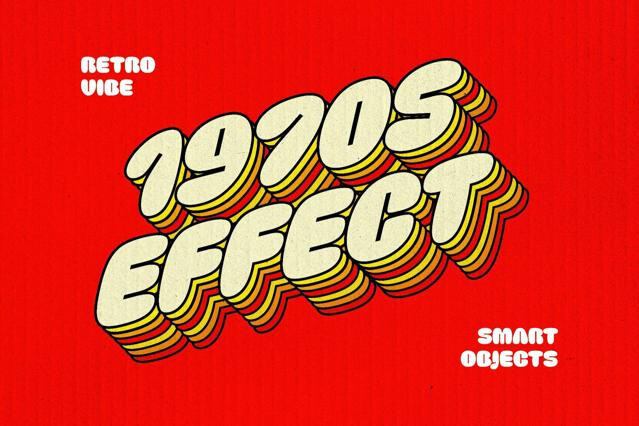 Retro Vibe Text Effect