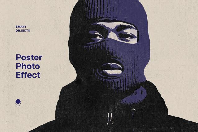 Retro Pop Art Style Photo Effect