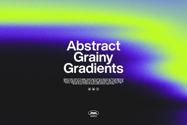 Abstract Grainy Gradients