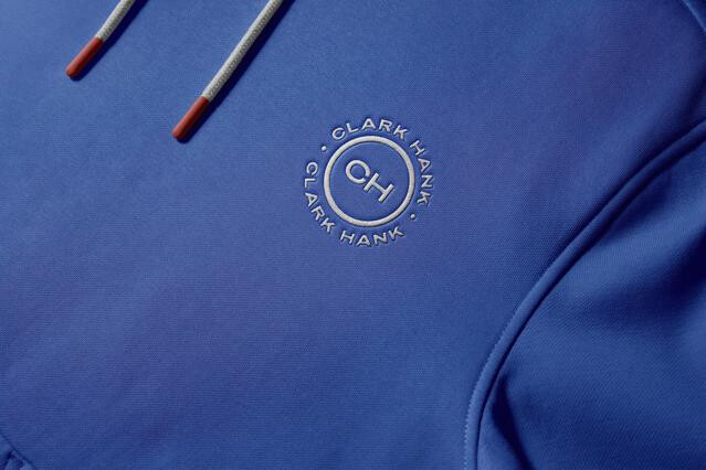 Hoodie Embroidered Logo Mockup