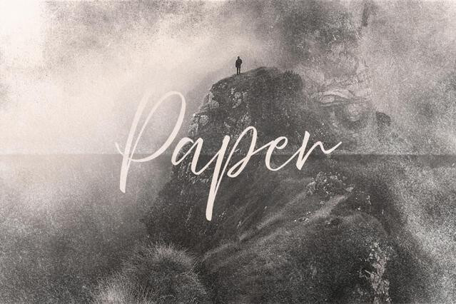 Old Paper Photo Effect