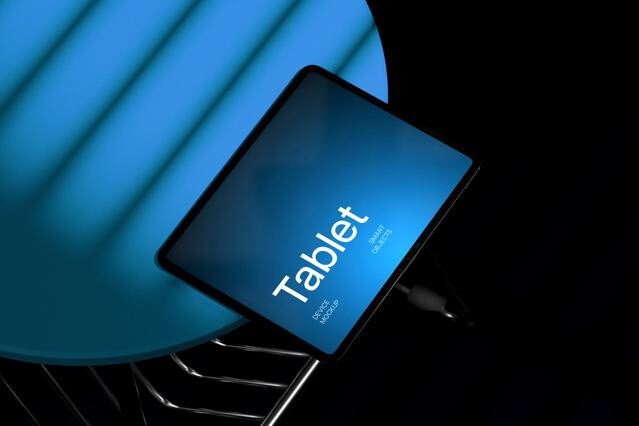 Cinematic M4 iPad Pro Mockup