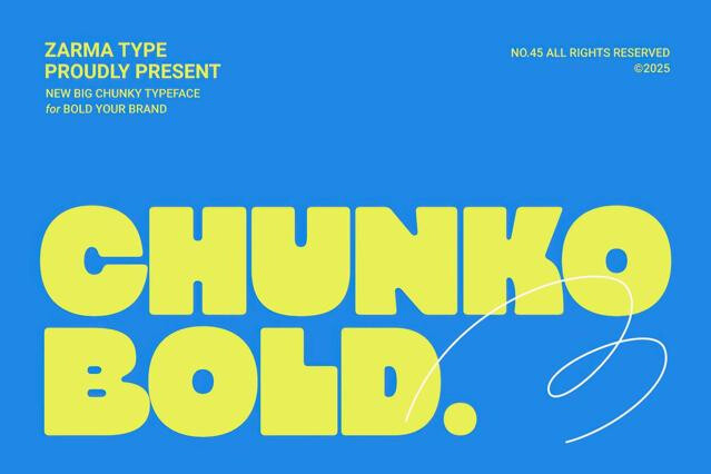 Chunko Bold Sans Serif