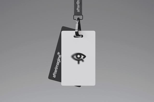 Overlapped ID Cards Mockup