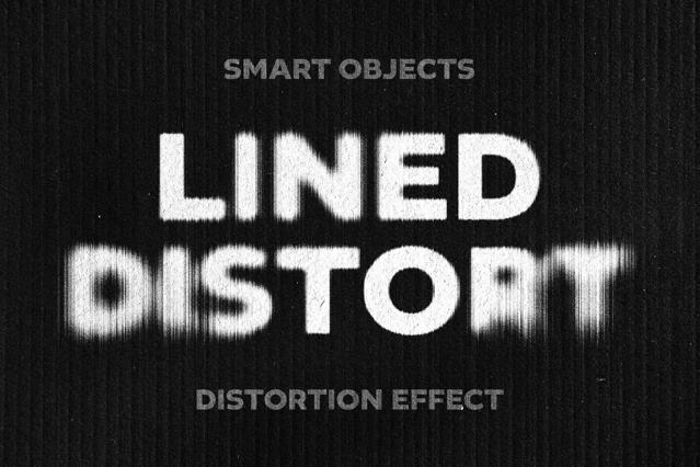 Smudged Distortion Text Effect