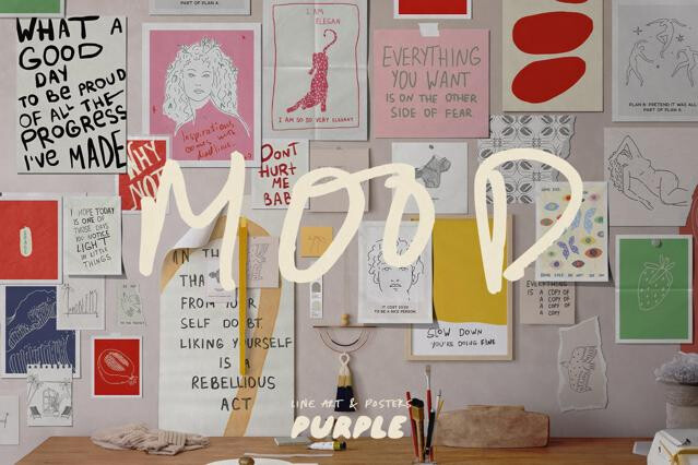 MOOD. Posters & Line Art Collection