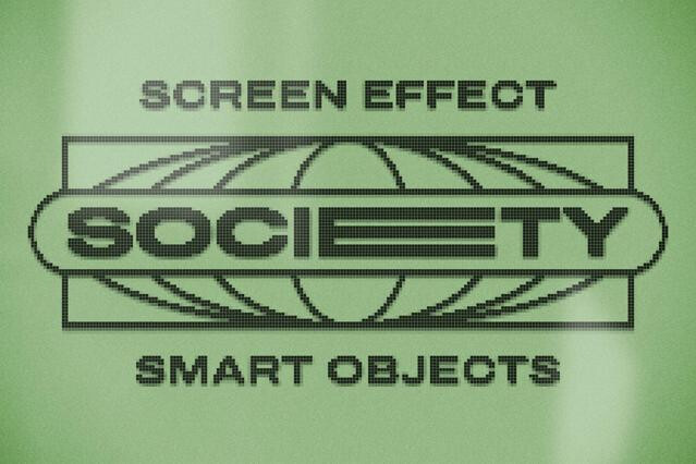 LCD Text & Logo Effect