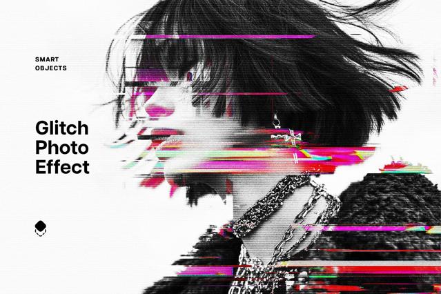 Glitch Template Effect
