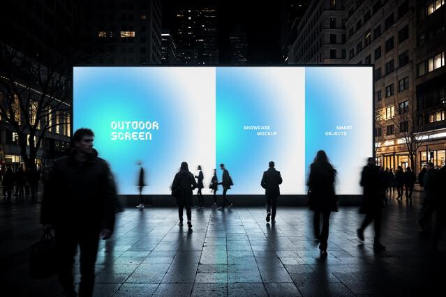 Outdoor Screen Mockup