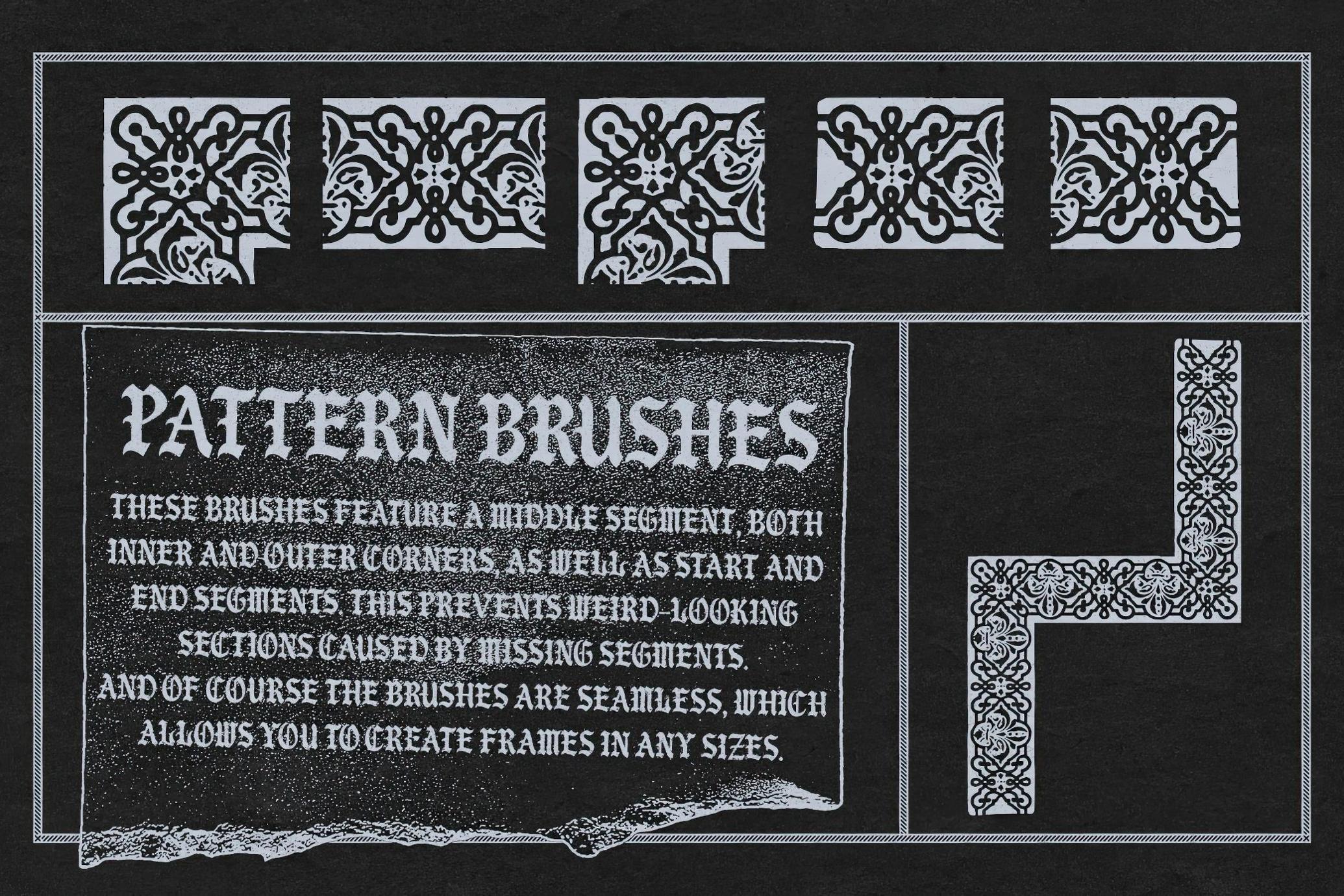 Frames Brushes for Adobe Illustrator