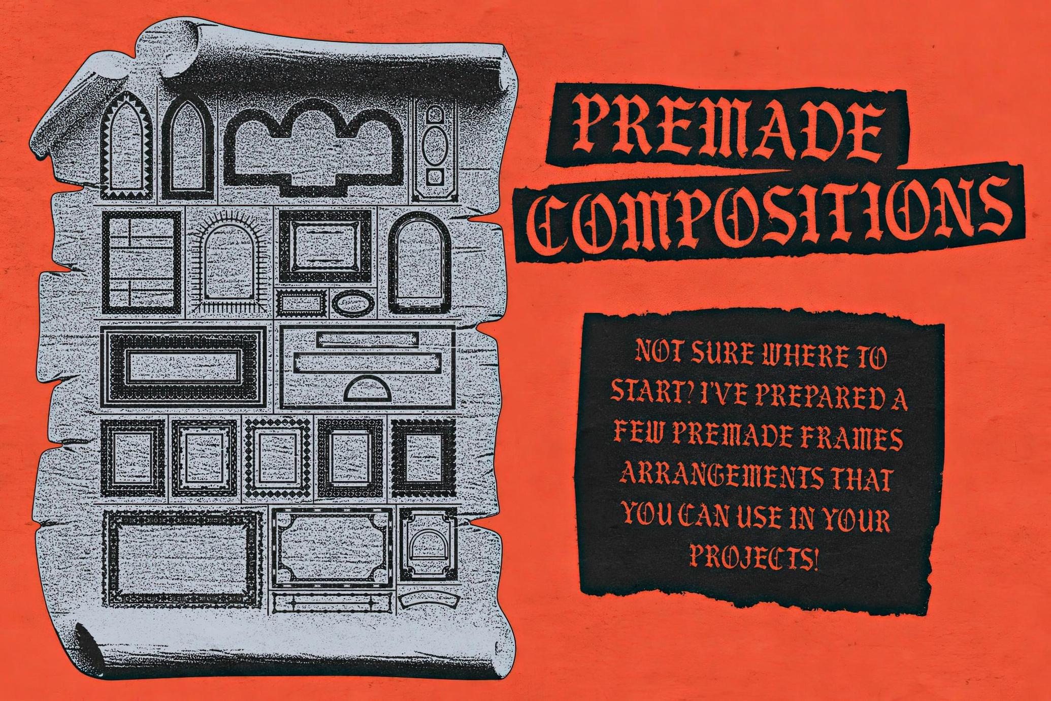 Frames Brushes for Adobe Illustrator