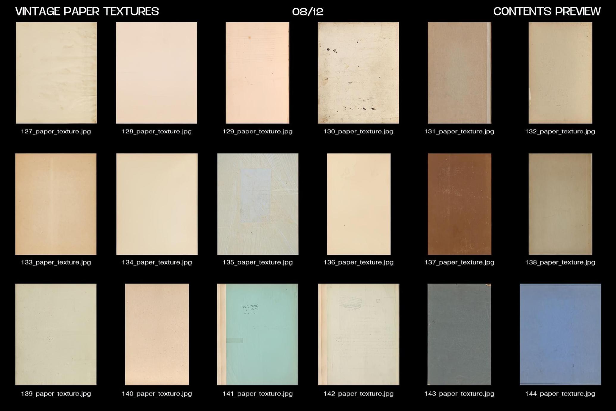Vintage Paper Textures
