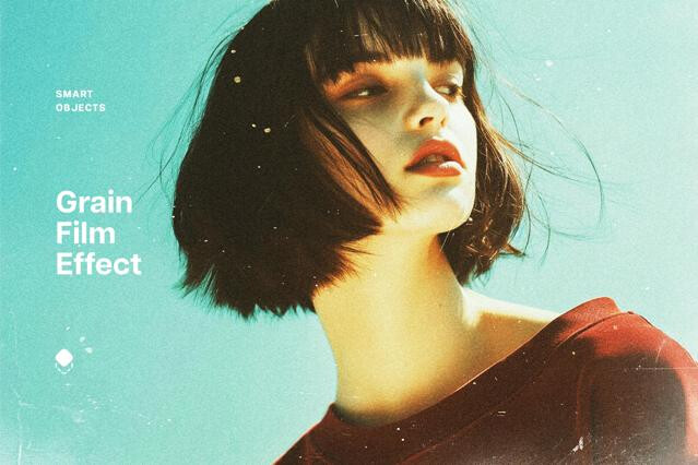 Speckled Film Photo Effect