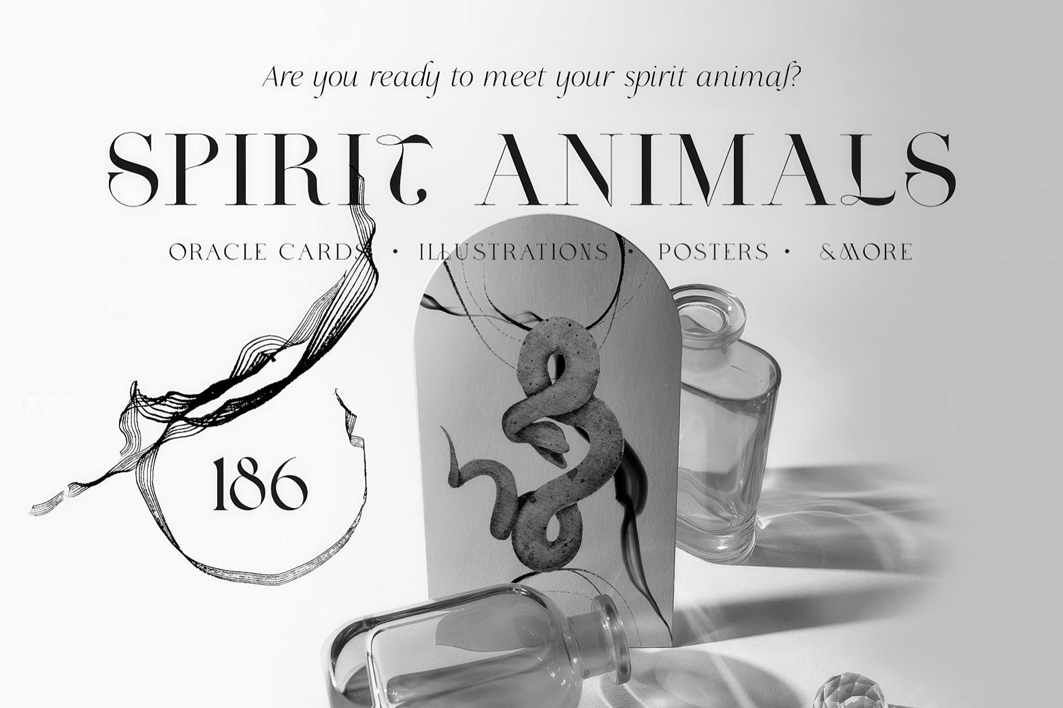 Spirit Animals. Oracle Cards