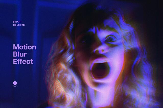 Soft Motion Blur Photo Effect