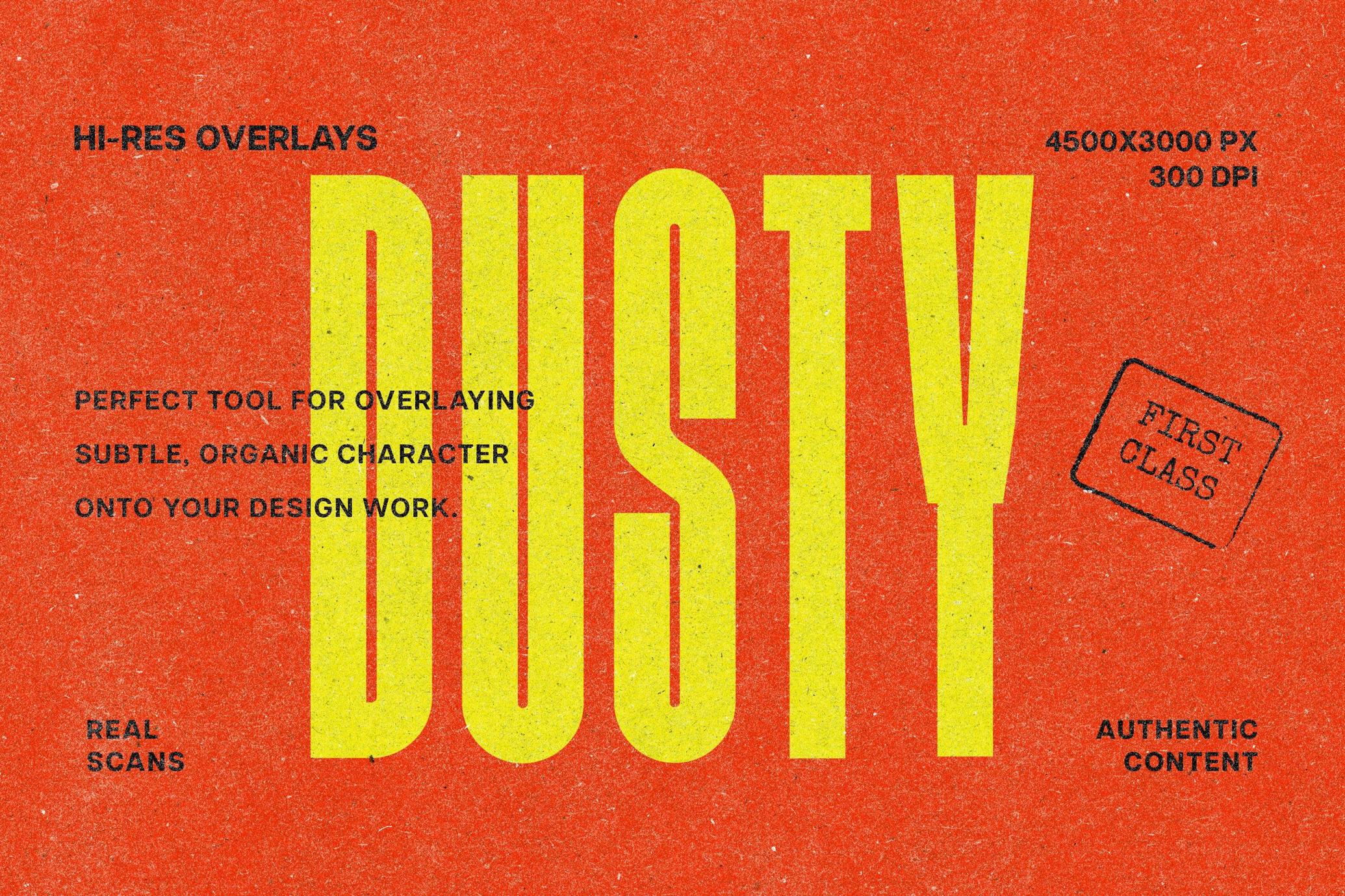 Dusty Overlay Textures Collection