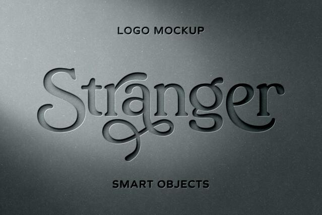 Cut-Out Paper Mockup