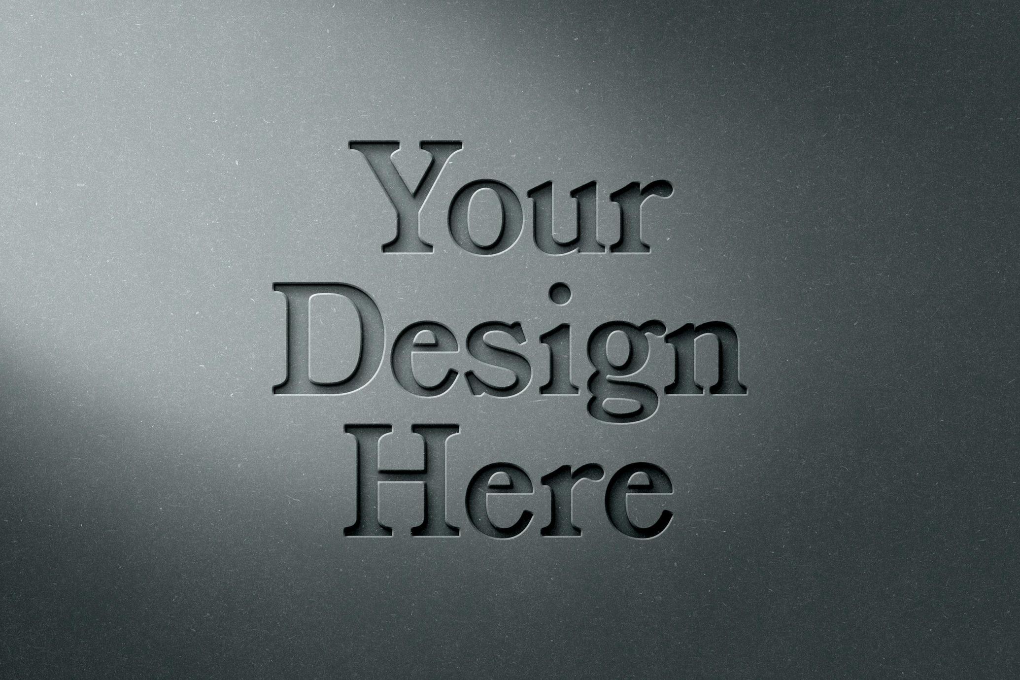 Cut-Out Paper Mockup