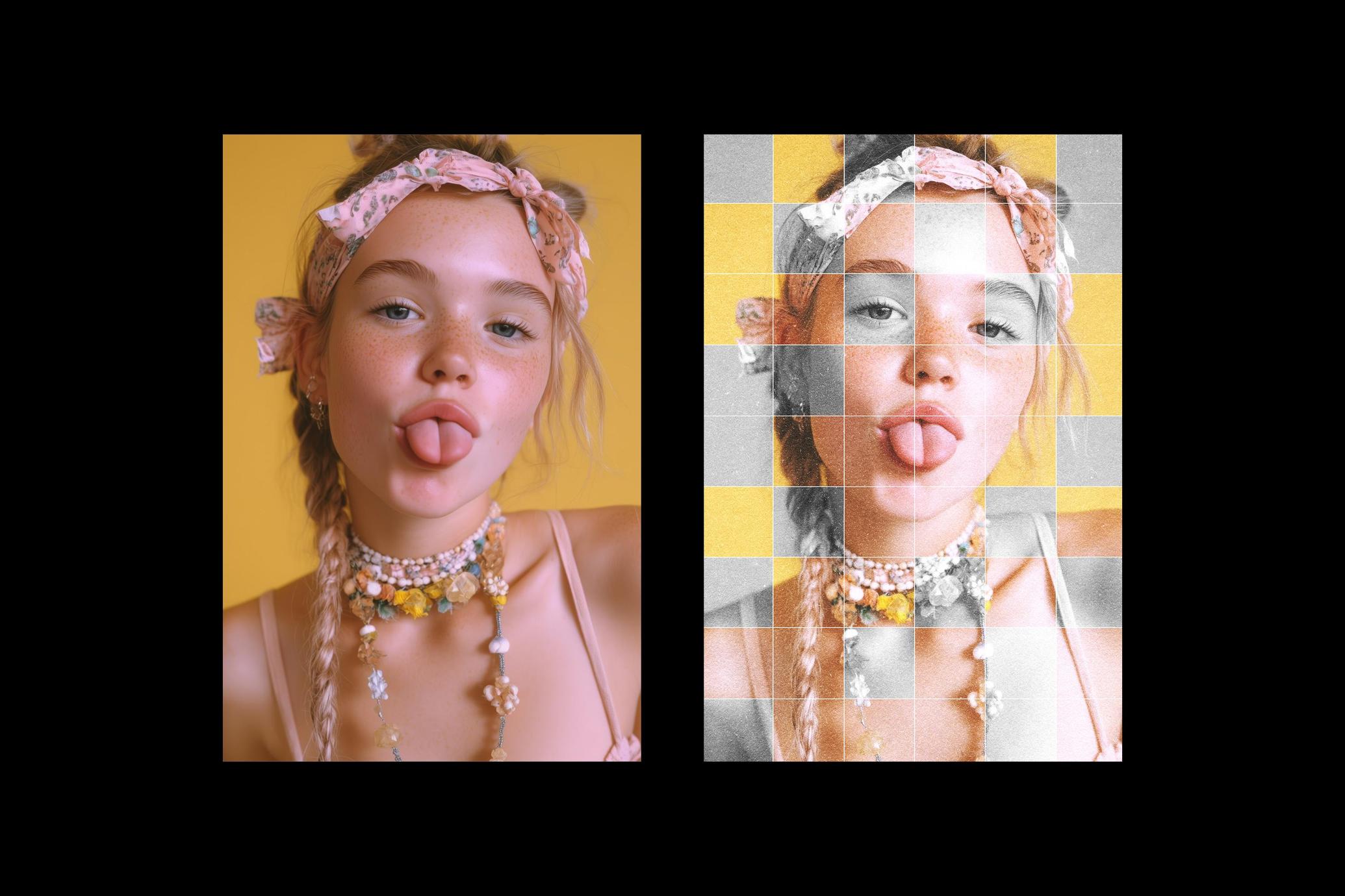 Fragment Photo Effect