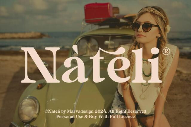 Nateli — Display Serif Font