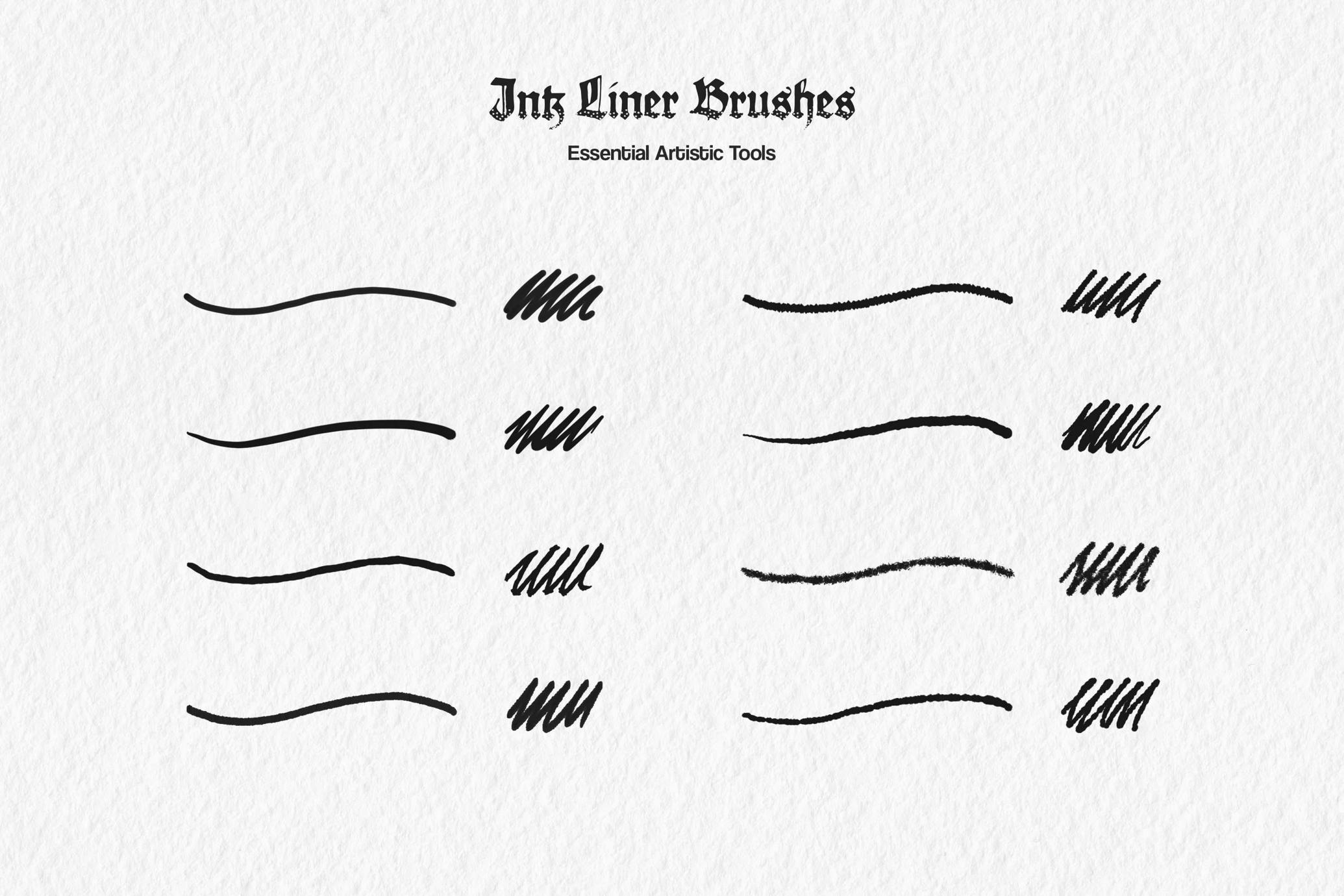 Procreate Essential Liner Brushes