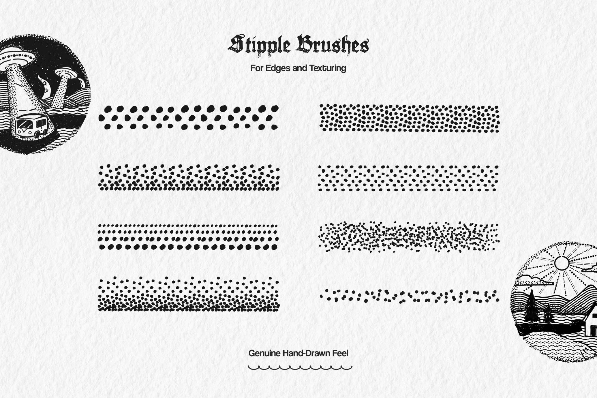 Procreate Essential Liner Brushes
