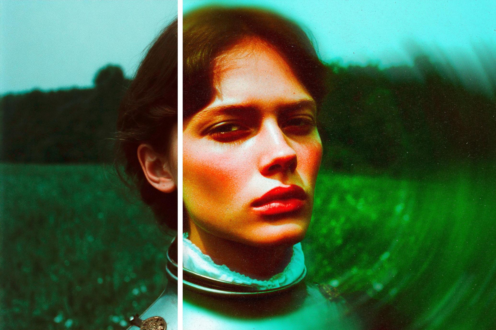 Vibrant Spinning Photo Effect